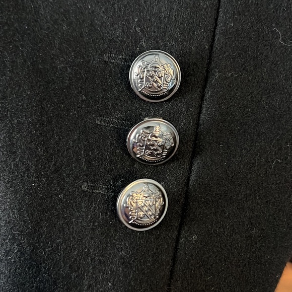 Gallery Woman Wool Extra Long Black Coat New No Tags! Size 3X - Picture 3 of 9